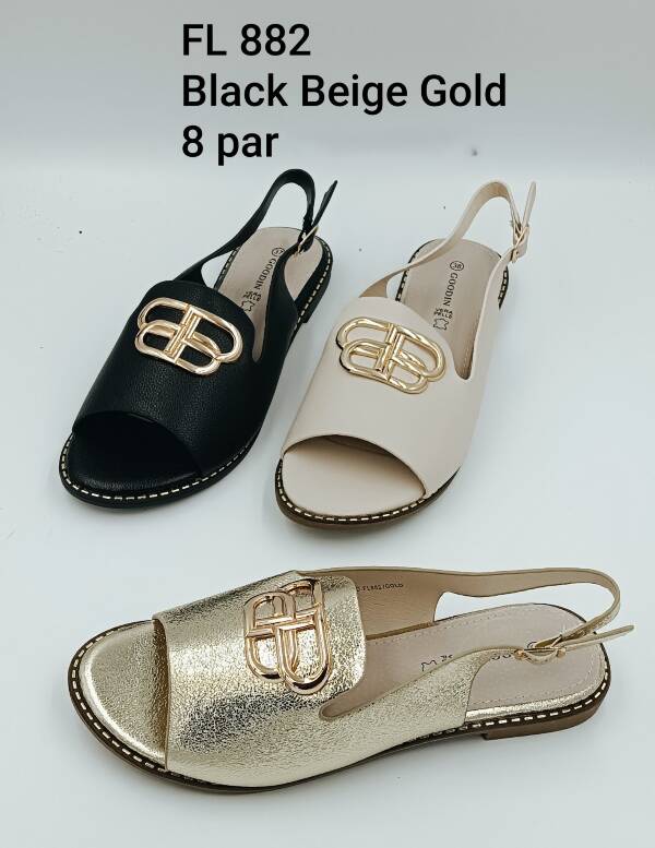 Sandały damskie Roz 36-41/ 8 par